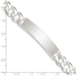 Sterling Silver Curb Link ID Bracelet, 7.5 x 6mm view