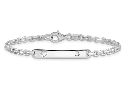 Sterling Silver Bracelets Style QID223 - Classique Jewelry Inc.