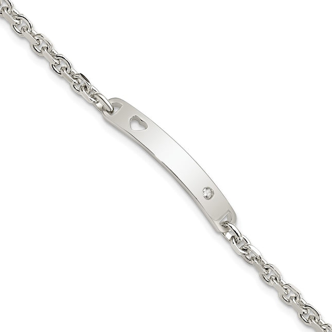 Sterling Silver Bracelets Style QID223 - Classique Jewelry Inc.