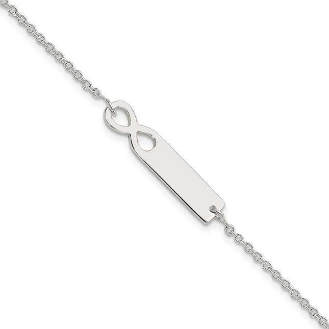 Sterling Silver Bracelets Style QID227 - Classique Jewelry Inc.