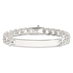 Sterling Silver 7in Curb ID Bracelet view 2