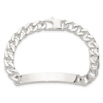 Sterling Silver 7in Curb ID Bracelet view 4