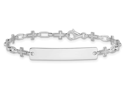 Sterling Silver Bracelets Style QID247 - Classique Jewelry Inc.