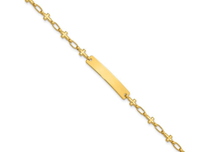 Sterling Silver Bracelets Style QID247GP - Classique Jewelry Inc.
