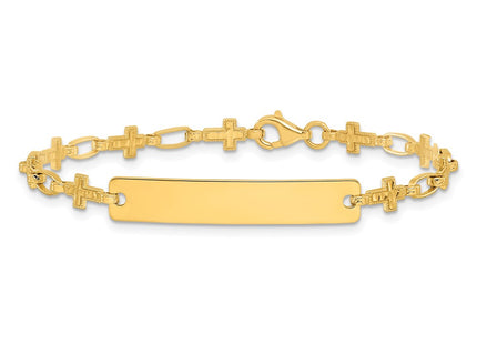 Sterling Silver Bracelets Style QID247GP - Classique Jewelry Inc.