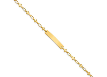 Sterling Silver Bracelets Style QID247GP - Classique Jewelry Inc.
