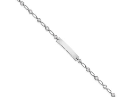 Sterling Silver Bracelets Style QID248 - Classique Jewelry Inc.