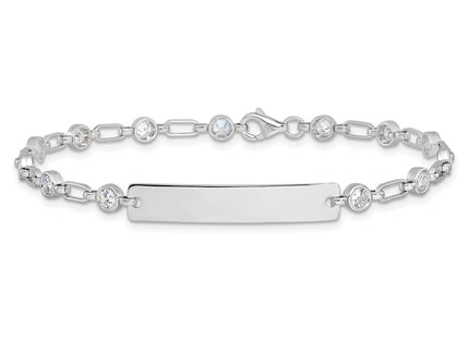 Sterling Silver Bracelets Style QID248 - Classique Jewelry Inc.