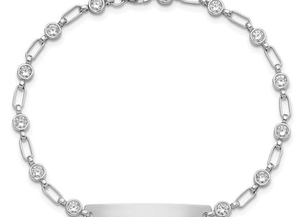 Sterling Silver Bracelets Style QID248 - Classique Jewelry Inc.