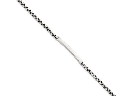Sterling Silver Chain Bracelets Style QID257 - Classique Jewelry Inc.