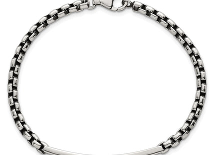 Sterling Silver Chain Bracelets Style QID257 - Classique Jewelry Inc.