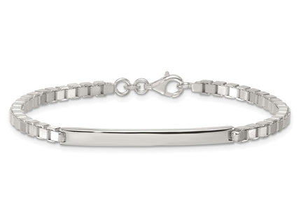 Sterling Silver Chain Bracelets Style QID258 - Classique Jewelry Inc.