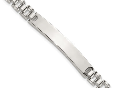 Sterling silver ID bracelet