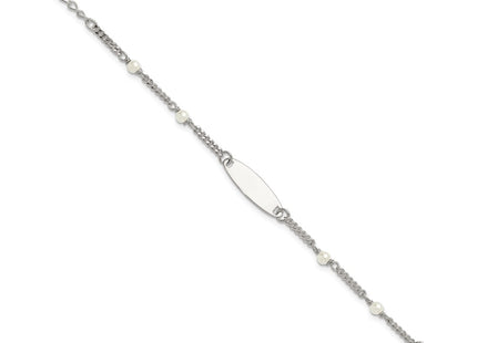Sterling Silver Bracelets Style QID266 - Classique Jewelry Inc.