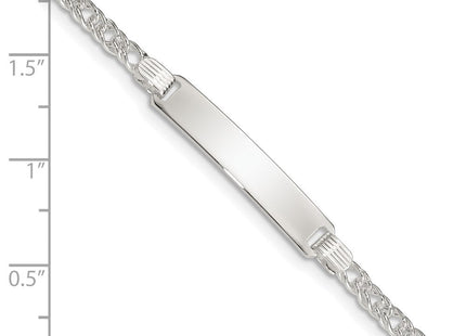 Sterling Silver Children's ID Bracelet (Style QID29-6)