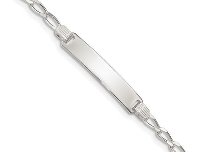 Sterling silver ID bracelet