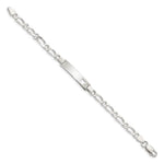 Sterling Silver Baby ID 6 IN Bracelet view 3