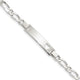 Sterling Silver Baby ID 6 IN Bracelet