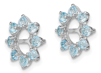 Sterling Silver Earrings Style QJ116DEC - Classique Jewelry Inc.
