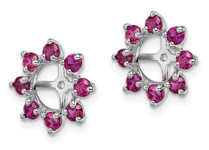 Sterling Silver Earrings Style QJ116JUL - Classique Jewelry Inc.