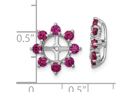 Sterling Silver Earrings Style QJ116JUL - Classique Jewelry Inc.