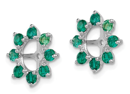 Sterling Silver Earrings Style QJ116MAY - Classique Jewelry Inc.