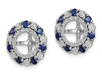Sterling Silver Earrings Style QJ129SEP - Classique Jewelry Inc.