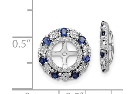 Sterling Silver Earrings Style QJ129SEP - Classique Jewelry Inc.