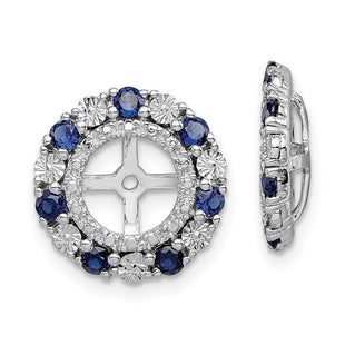 Sterling Silver Earrings Style QJ129SEP - Classique Jewelry Inc.