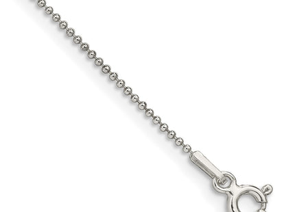 Sterling Silver Beaded Chain