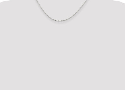 Sterling Silver Fancy Beaded Chain (Style QK30-16)