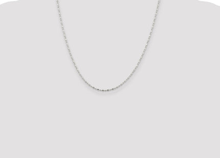 Sterling Silver Fancy Beaded Chain (Style QK30-20)