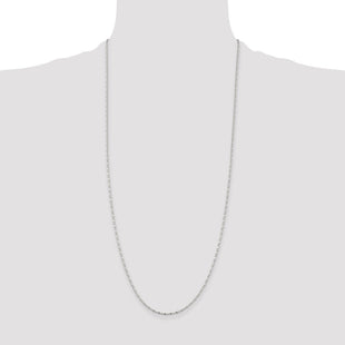 Sterling Silver Fancy Beaded Chain (Style QK30-30)