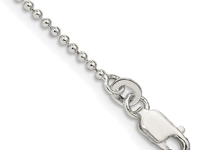 Sterling silver anklet
