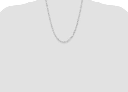 Sterling silver curb link chain