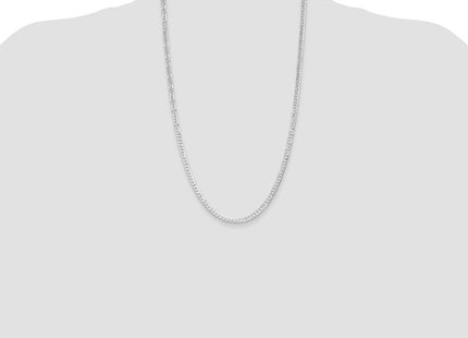 Sterling silver curb link chain