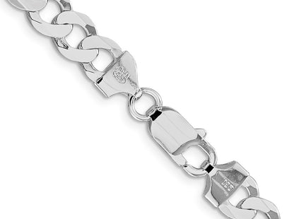 Sterling silver curb link chain, additional view