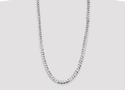 Sterling silver curb link chain
