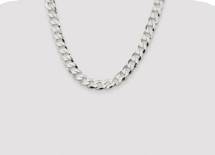 Sterling silver curb link chain, additional view