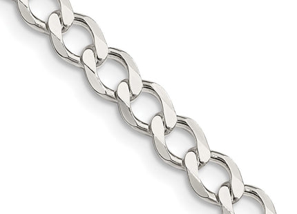 Sterling silver curb link chain