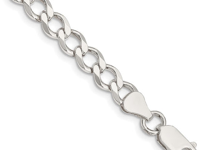 Sterling silver curb link chain