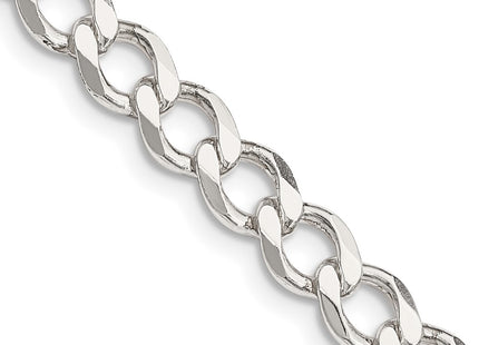 Sterling silver curb link chain