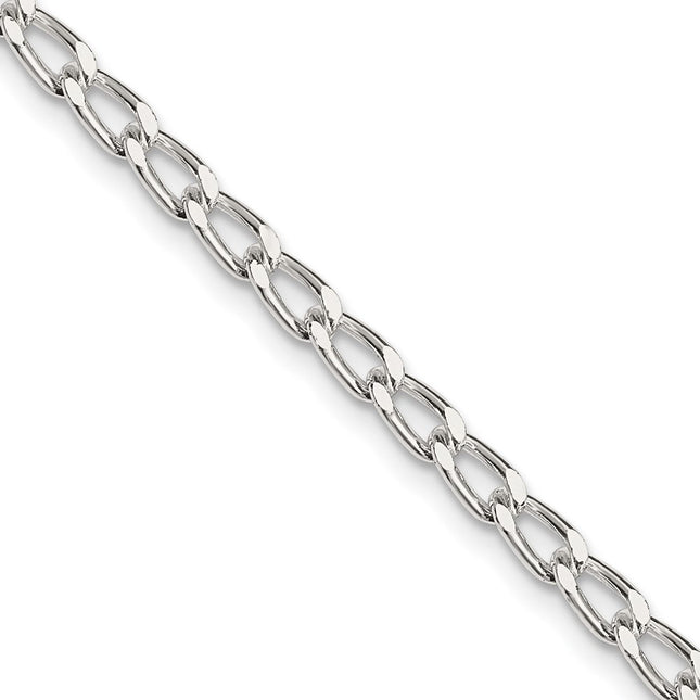 Sterling Silver Chain Bracelets Style QLL100R - Classique Jewelry Inc.