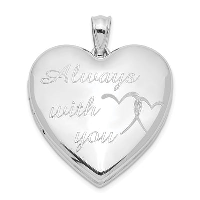 Sterling silver locket pendants & charm