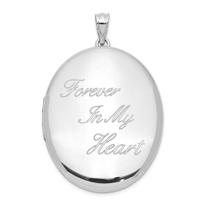 Sterling silver oval pendants & charm