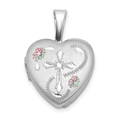 Sterling silver locket pendants & charm