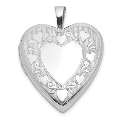 Sterling silver locket pendants & charm
