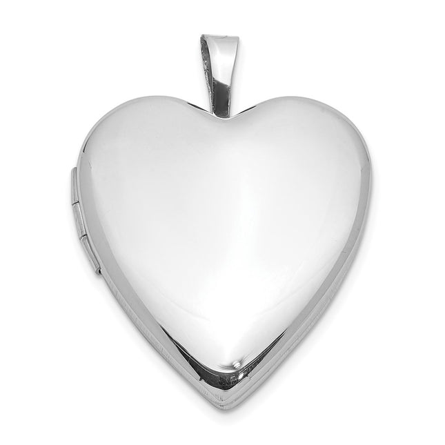 Sterling silver locket pendants & charm, alternate view