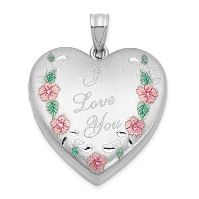 Sterling silver locket pendants & charm