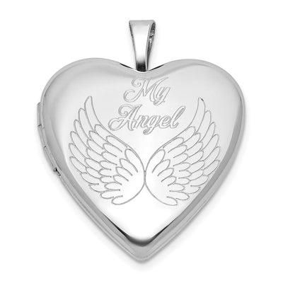 Sterling silver locket pendants & charm